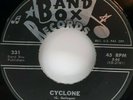THE FABULOUS CYCLONES, 45 RPM, R & B  SURF INSTRUMENTALS, CYCLONE,TEXAS CUCHARAC
