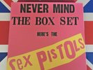 SEX PISTOLS Never Mind The Box Set Belsen Demo PINK sleeve DARK red VINYL