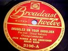 Jack Harris & his Grosvenor House Band - Snuggled On Your Shoulder-DANCE-1930's