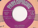 BEATLES - LADY MADONNA  VERY  RARE GREEK 45 BLACK LABEL LOOKS VG+ PLAYS EX+++