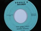 Northern Soul 45 GEORGE JACKSON That Lonely Night DOUBLE R HEAR