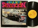 CONJUNTO SENSACION Los Campeones  REY ROIG GUARACHA LATIN LP SIGNED HEAR