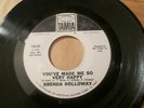 BRENDA HOLLOWAY TAMLA 45 WHITE LABEL PROMO YOU'VE MADE ME SO VERY HAPPY UNPLAYED