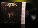 Anthrax Among the Living 1987 Original LP Signed by Classic Line Up in 1987