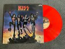KISS Destroyer Love Gun Label UK England PYE Lp Vinyl CAL 2009 Red Vinyl