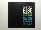 Cannonball Adderley Miles Davis SOMETHIN' ELSE BLUE NOTE BST 81595 STEREO RVG NM