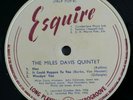 early MILES DAVIS QUARTET - Relaxin' - 1958 ESQUIRE rare 1st PRESS  EX
