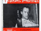 BORIS VIAN Chansons impossibles SCARCE french 1955 philips 432032 NE vinyl EP