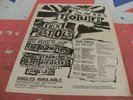 SEX PISTOLS CLASH DAMNED Anarchy In The UK Tour 1976 Original ADVERT/POSTER