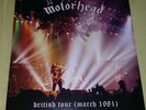 MOTORHEAD BRITISH TOUR MARCH 1981  LP NEW SEALED
