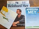 LP: Reinhard Mey - Alleingang (with PROMO KIT, Poster etc.)