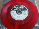 THE DAMNED NEW ROSE 1986 STIFF TRANSLUCENT RED VINYL UK 7