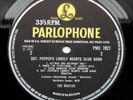The Beatles - Sgt Pepper's... UK 1967 MONO LP OMITS 'Day In the Life' on Label