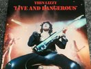 1978 Double Vinyl 33rpm Album. THIN LIZZY. LIVE AND DANGEROUS VG/EX