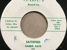 DABBIE KAYE Satisfied RARE OHIO GOSPEL COUNTRY BOPPER 45 hear