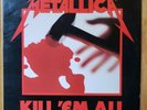 METALLICA - Kill Em All LP Vinyl Elektra 9 60766-1 1988 Masterdisk DMM VG+