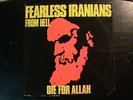 Fearless Iranians From Hell - Die For Allah 1st Press Boner 1987 Hardcore Punk