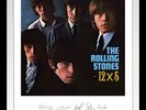Rolling Stones - 12 x 5 SIGNED AUTOGRAPHED Lithograph + Colored Vinyl LP NEW COA