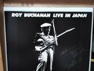Roy Buchanan Live In Japan Signed Autographed LP Polydor 2391 350 UK Pressing