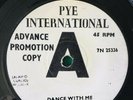 The Mojo Men Dance With Me 1966 7” 45rpm 60’s Mod Pye Promo Demo Beat 7N 25336
