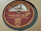 LUIS RUSSELL AND HIS ORCHESTRA FREAKISH BLUES & HOAGY CHARMICHAEL HMV B4897