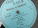 MADELEINE DE VALMALETE - CHOPIN piano works COTE D'AZUR private LP EX++