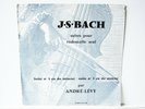 ANDRE LEVY - BACH Cello Solo Suites 5 & 3 - LUMEN LD 3448 LP -
