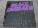BLACK SABBATH Master Of Puppets  1971  WWA & BACK STICKER    VG+
