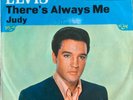 Elvis 45 Rpm Germany Gospel Cover 47-9287 There’s Always me / Judy V4 Megarar