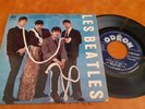 french EP Les Beatles* ‎– I Want To Hold Your Hand BLUE LABEL + LANGUETTE