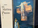 BACH St. Matthew Passion SCHERCHEN Cuenod Barylli WESTMINSTER XWN 4402 4LP DALI