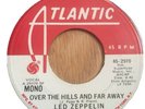 Led Zeppelin ????RARE Over The Hills And Far Away MONO/STEREO 45 RPM PROMO