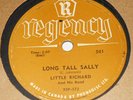 Regency 501 Little Richard Long Tall Sally / Slippin' And Slidin' 78 RPM E- E-