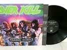 OVERKILL - Taking Over LP - 1987 Megaforce 81735-1, w/Inner, Clean VG++