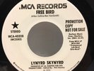 Lynyrd Skynyrd - Free Bird 45 RPM - Tested EX- Vinyl - Mono Stereo Promo - F4