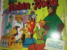 Rare 1973 Disneyland Records Robin Hood Story Book # 3810 Disney Vinyl LP tub6