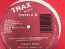 Over 2 U ?Force Of Habit Vinyl Record Chicago House Music Trax 12