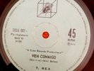 T. REX MARC BOLAN-CHILE ORIGINAL SINGLE PHILIPS 45 RPM 7” 1972 GET IT ON
