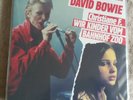 DAVID BOWIE –CHRISTIANE F SOUNDTRACK RED VINYL LP - HEROES TVC 15 V-2 SCHNEIDER