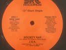 J.S.A.  - Society Rap - SRC Records - RARE ELECTRO RAP 12