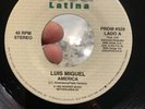 LUIS MIGUEL / AMERICA / WEA LATINA / 45RPM