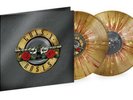 Guns N Roses Greatest Hits Limited Edition Gold / White / Red Splatter Vinyl