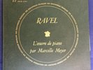 RARE DISQUE  Marcelle MEYER RAVEL L'oeuvre de piano  2LP DF100 & DF101