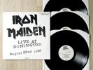 IRON MAIDEN LIVE AT DONINGTON UK ORIGINAL VINYL 3 LP DON 1 LTD