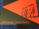 Neil Young & Crazy Horse Reactor LP Vinyl 1st Pressing. Crazy Horse Autographed