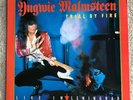 YNGWIE MALMSTEEN - TRIAL BY FIRE Vinyl Record PROMO album Glam Metal Hard Rock