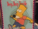 The Simpsons Vinyl Deep Deep Trouble Limited Edition Shaped Picture Disc 1991.