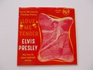 SUPER RARE ELVIS LOVE ME TENDER EP FROM BELGIUM 1956 IN EXCELLENT CONDITION