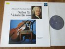 Bach - Cello Suites 1-4 / Reine Flachot / Intercord 120.959 / Stereo Ed1 1983 NM