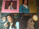 Vinyl LP Records (4), Loretta Lynn Sings, Decca High Fidelity, MCA, Patsy Cline